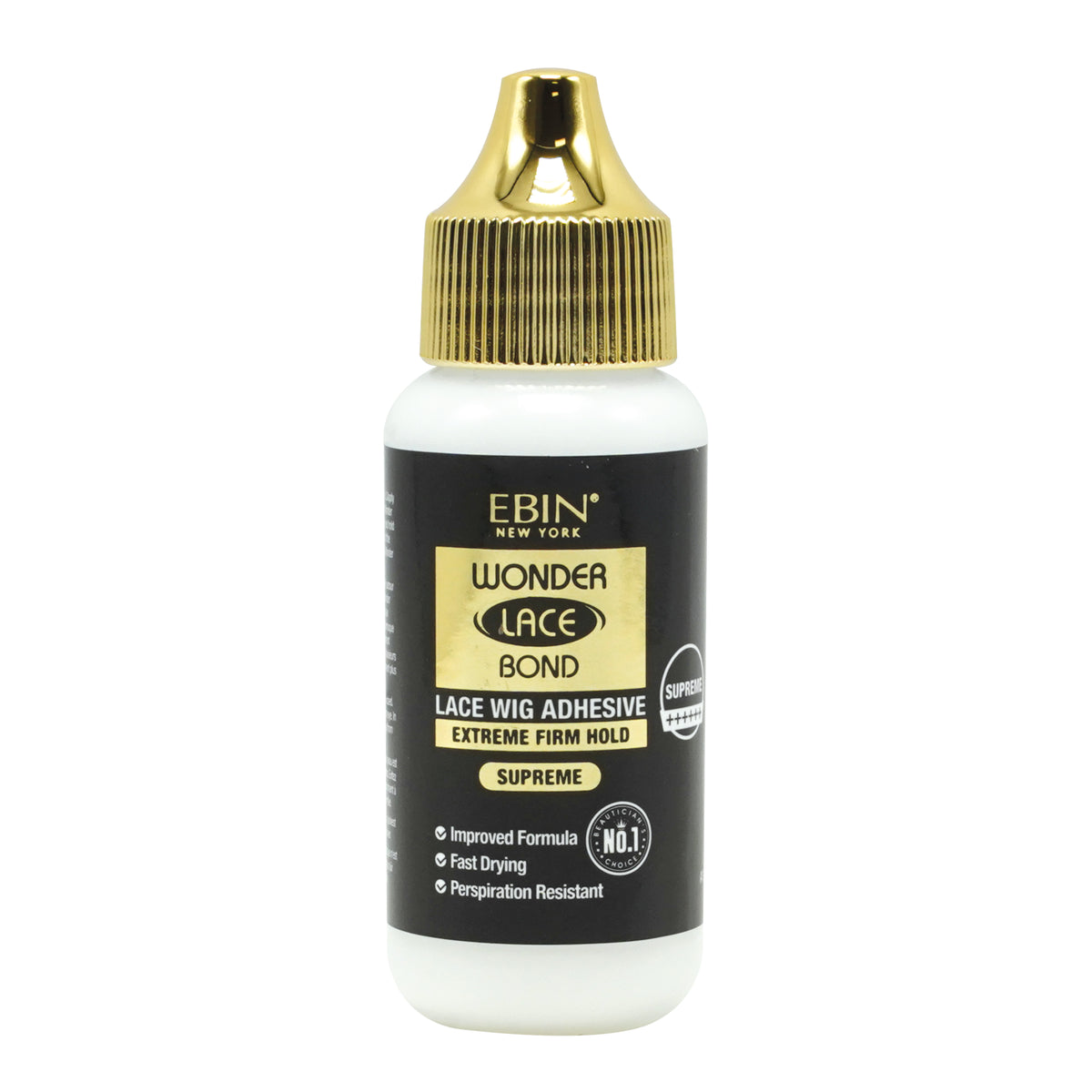 EBIN Wonder Lace Bond - Extreme Firm Hold - SUPREME (BLACK) 1.18 fl oz