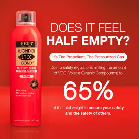 Wonder Lace Bond Wig Adhesive Spray - Extreme Firm Hold