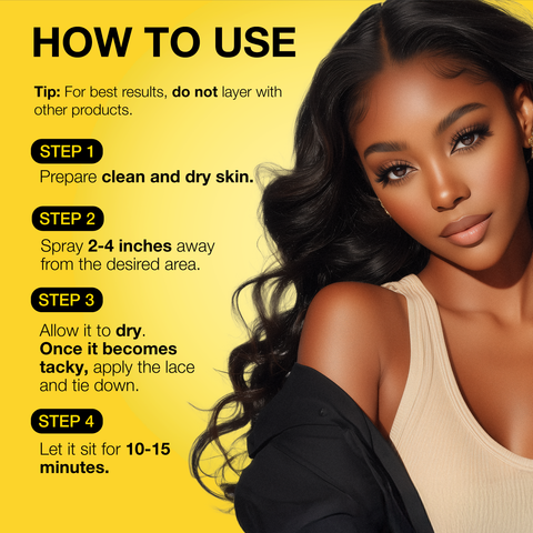 Wonder Lace Bond Wig Adhesive Spray - Extra Mega Hold