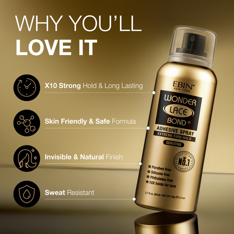Wonder Lace Bond Wig Adhesive Spray - Sensitive