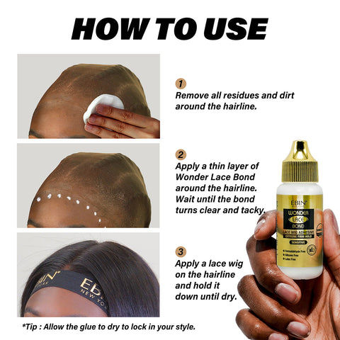 Wonder Lace Bond Waterproof Adhesive - Sensitive