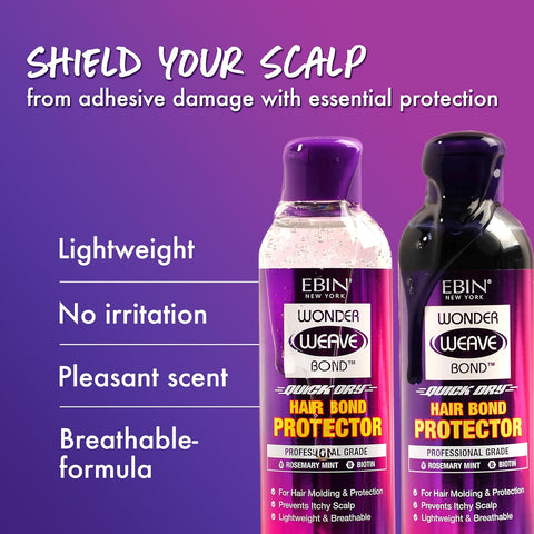 Wonder Weave Bond Hair Protector (Black)